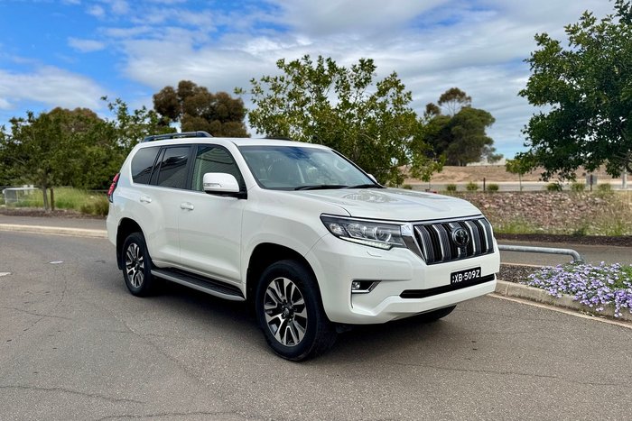 2021 Toyota Landcruiser Prado VX GDJ150R 4X4 Dual Range Crystal Pearl