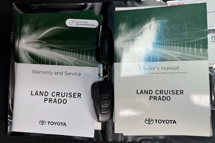 2021 Toyota Landcruiser Prado VX GDJ150R 4X4 Dual Range Crystal Pearl