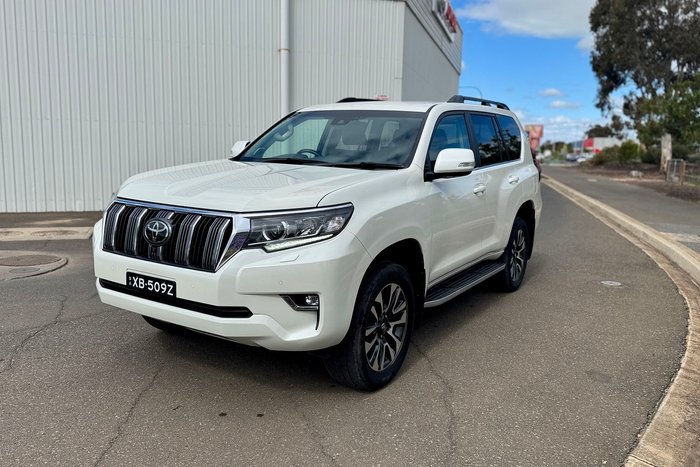 2021 Toyota Landcruiser Prado VX GDJ150R 4X4 Dual Range Crystal Pearl