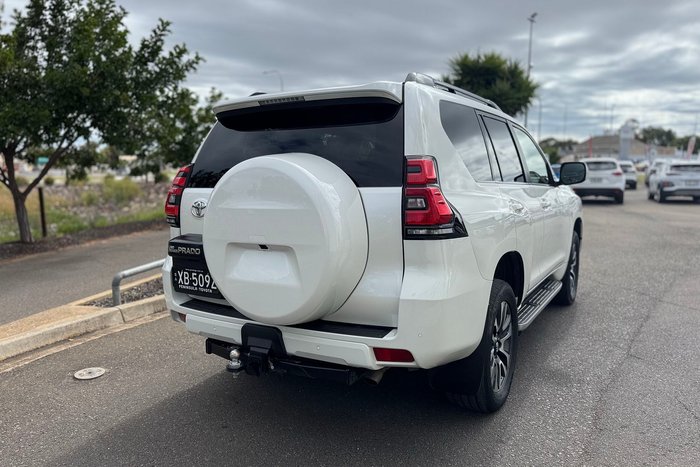 2021 Toyota Landcruiser Prado VX GDJ150R 4X4 Dual Range Crystal Pearl