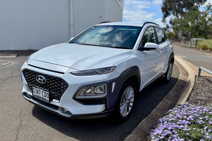 2020 Hyundai Kona Elite OS.3 MY20 White