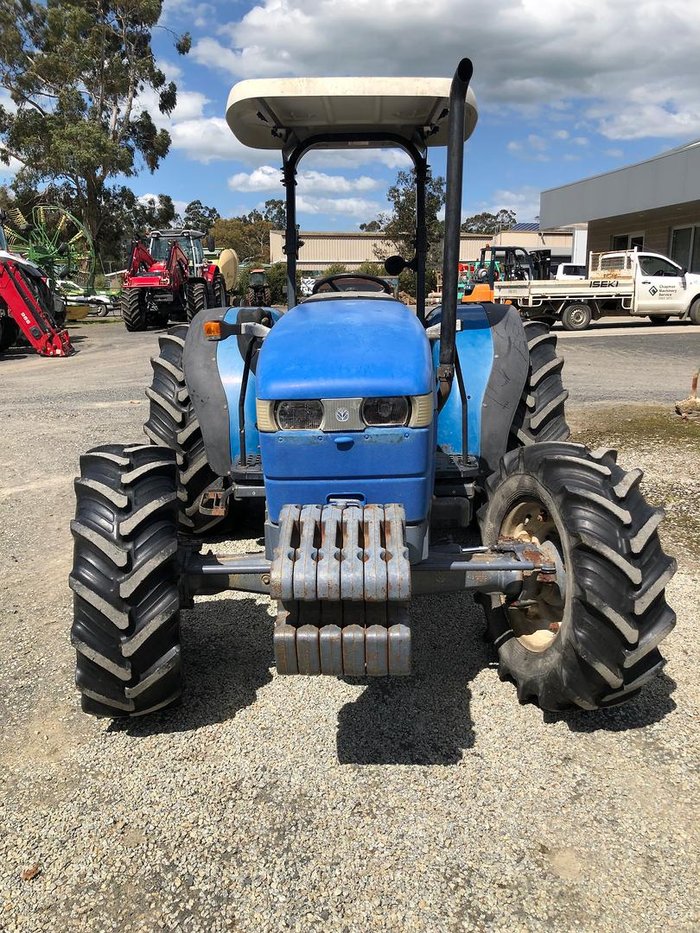 0 New Holland Tn65d Rops 4X4 Tractor 57Hp 2334 Hours
