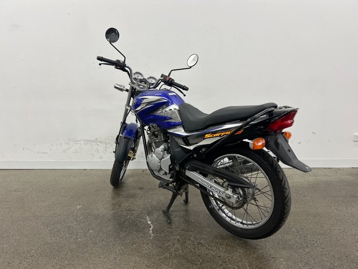 2007 Yamaha SCORPIO Blue