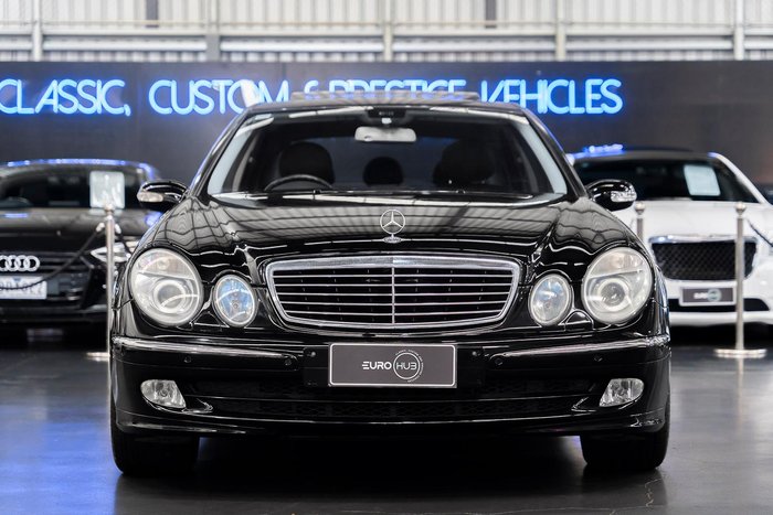 2002 Mercedes-Benz E-Class E500 Avantgarde W211 Obsidian Black