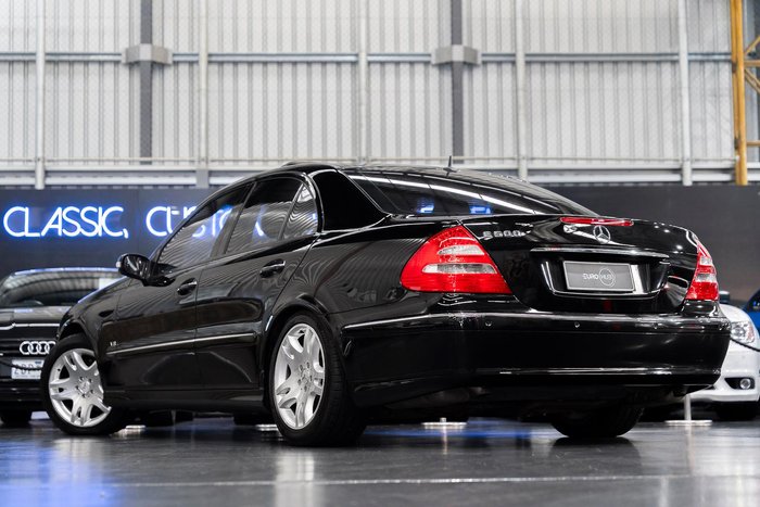 2002 Mercedes-Benz E-Class E500 Avantgarde W211 Obsidian Black