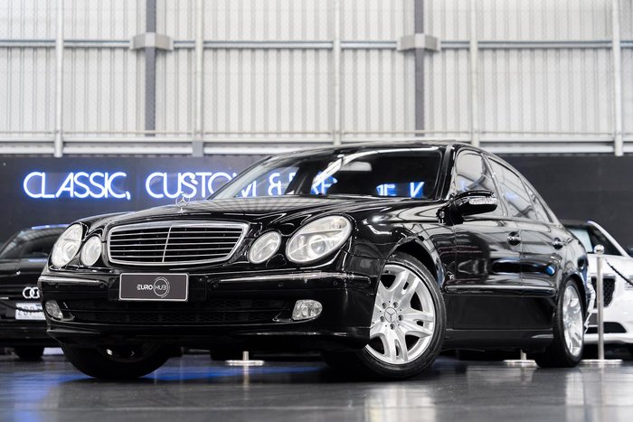 2002 Mercedes-Benz E-Class E500 Avantgarde W211 Obsidian Black
