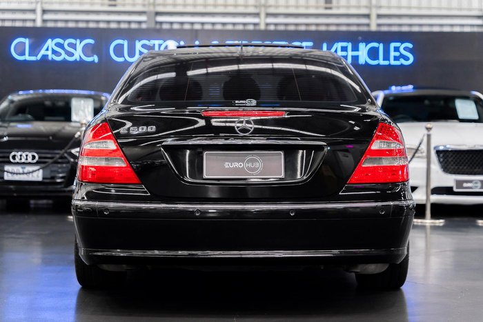 2002 Mercedes-Benz E-Class E500 Avantgarde W211 Obsidian Black