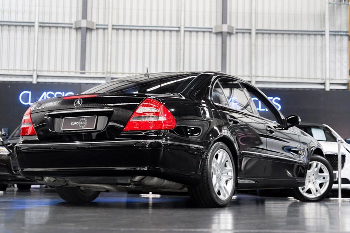 2002 Mercedes-Benz E-Class E500 Avantgarde W211 Obsidian Black