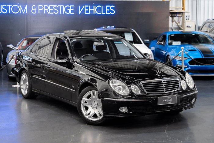 2002 Mercedes-Benz E-Class E500 Avantgarde W211 Obsidian Black