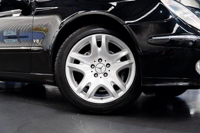 2002 Mercedes-Benz E-Class E500 Avantgarde W211 Obsidian Black