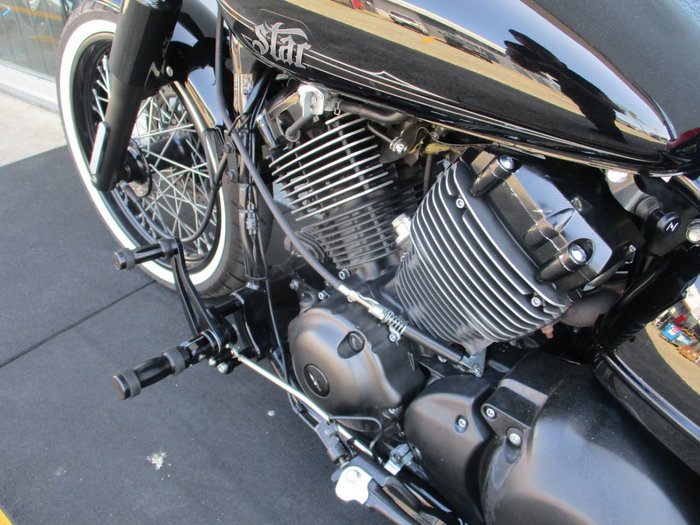 2018 Yamaha XVS650 V-STAR CUSTOM Black