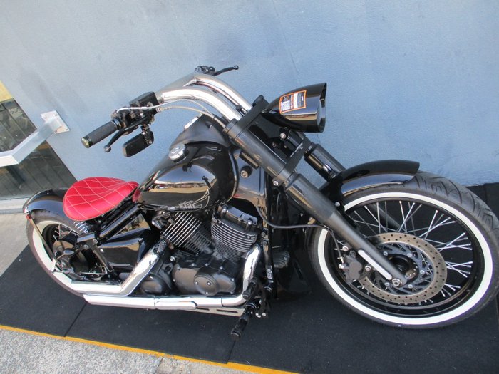 2018 Yamaha XVS650 V-STAR CUSTOM Black