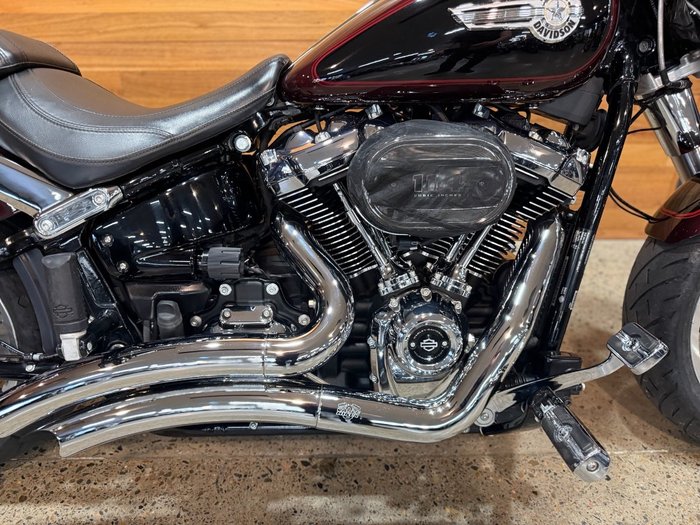 2022 Harley-davidson FLFBS FAT BOY S (114) MIDNIGHT CRIMSON/VIVID BLACK