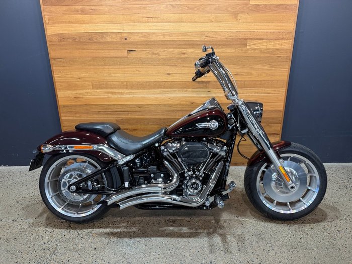 2022 Harley-davidson FLFBS FAT BOY S (114) MIDNIGHT CRIMSON/VIVID BLACK