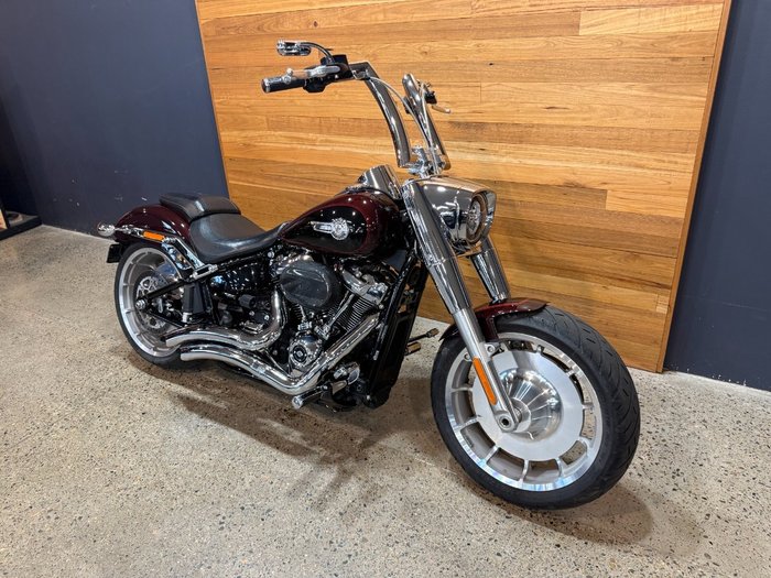 2022 Harley-davidson FLFBS FAT BOY S (114) MIDNIGHT CRIMSON/VIVID BLACK