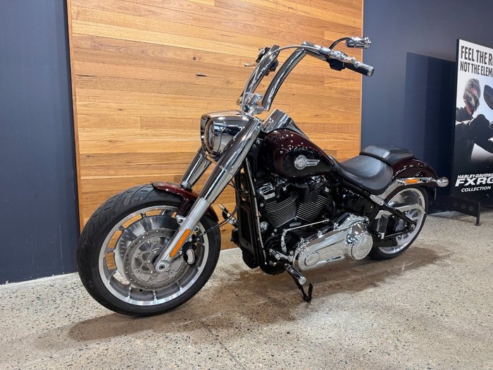 2022 Harley-davidson FLFBS FAT BOY S (114) MIDNIGHT CRIMSON/VIVID BLACK