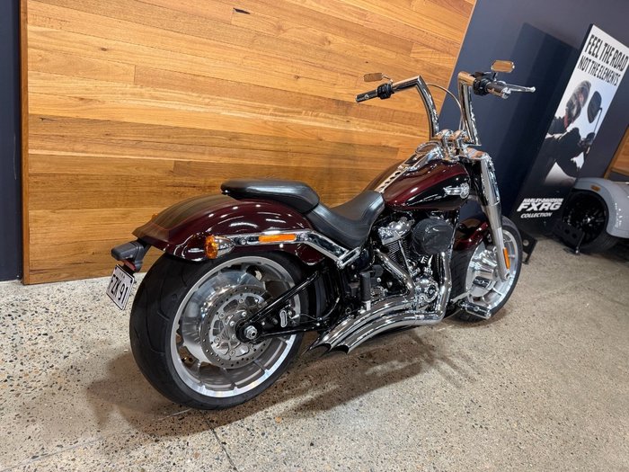 2022 Harley-davidson FLFBS FAT BOY S (114) MIDNIGHT CRIMSON/VIVID BLACK
