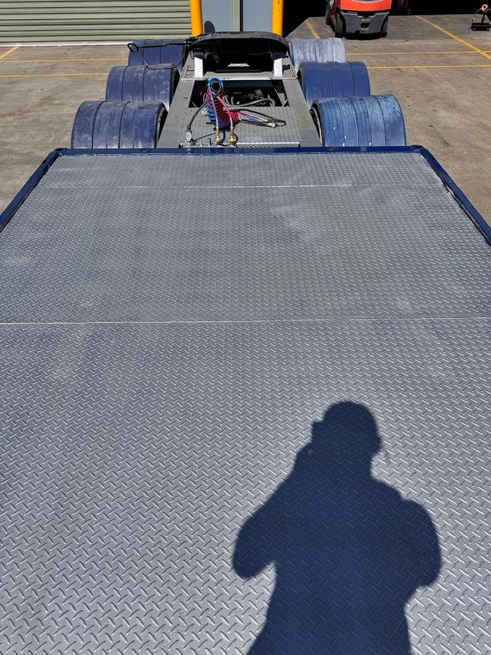 2007 Krueger St3 Lead A 12 Pallet Drop Deck Semi