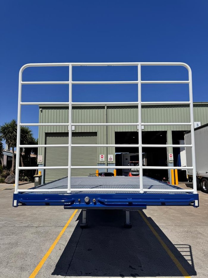 2007 Krueger St3 Lead A 12 Pallet Drop Deck Semi