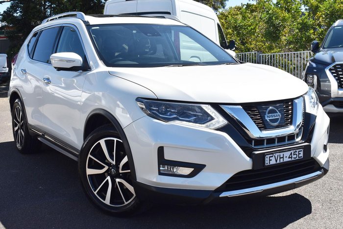 2017 Nissan X-TRAIL Ti T32 4X4 On Demand Ivory Pearl