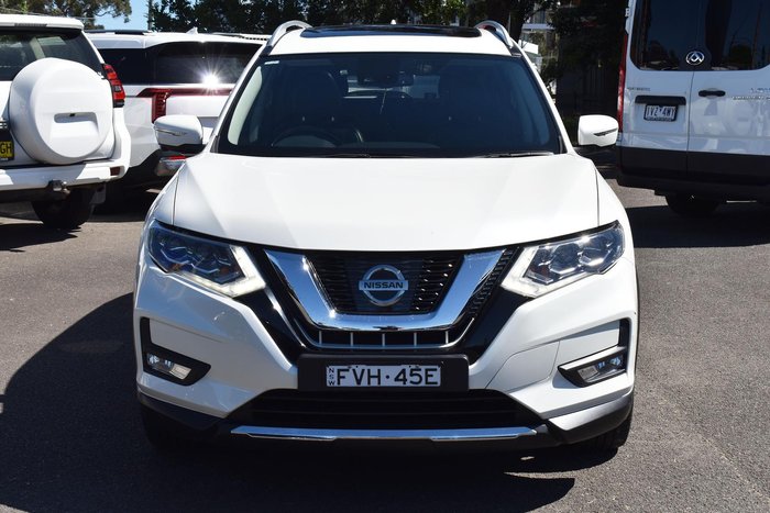 2017 Nissan X-TRAIL Ti T32 4X4 On Demand Ivory Pearl
