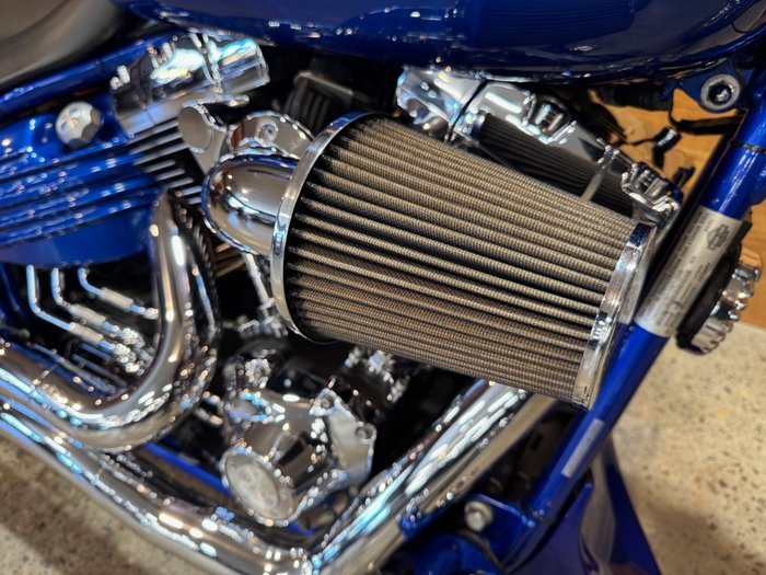 2008 Harley-davidson FXCW ROCKER Blue