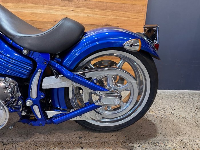 2008 Harley-davidson FXCW ROCKER Blue