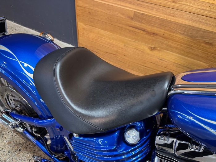 2008 Harley-davidson FXCW ROCKER Blue