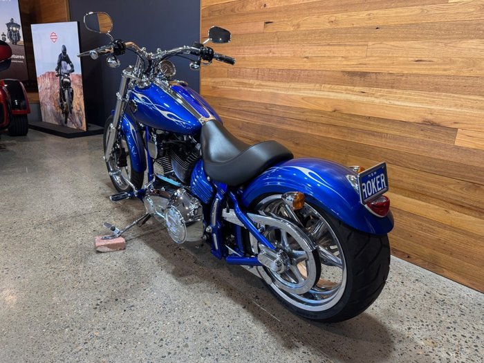 2008 Harley-davidson FXCW ROCKER Blue