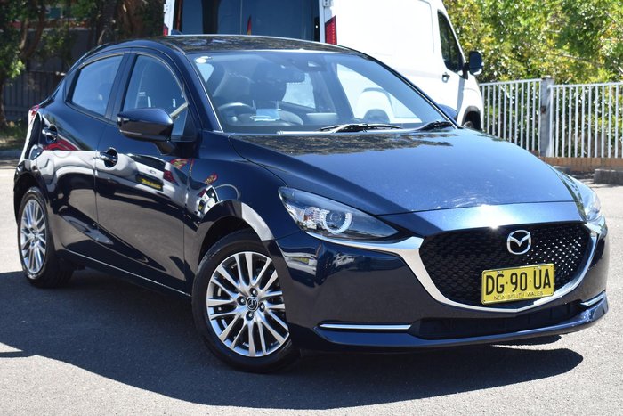 2022 Mazda 2 G15 Evolve DJ Series Deep Crystal Blue