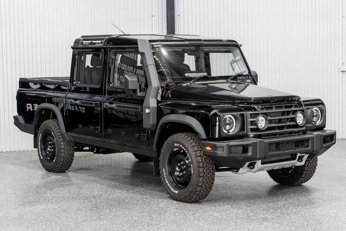 2024 INEOS Grenadier Quartermaster Trialmaster Edition MY24 4X4 Dual Range Inky Black