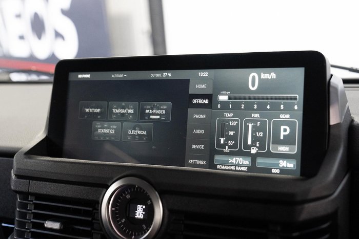 2024 INEOS Grenadier Quartermaster Trialmaster Edition MY24 4X4 Dual Range Inky Black