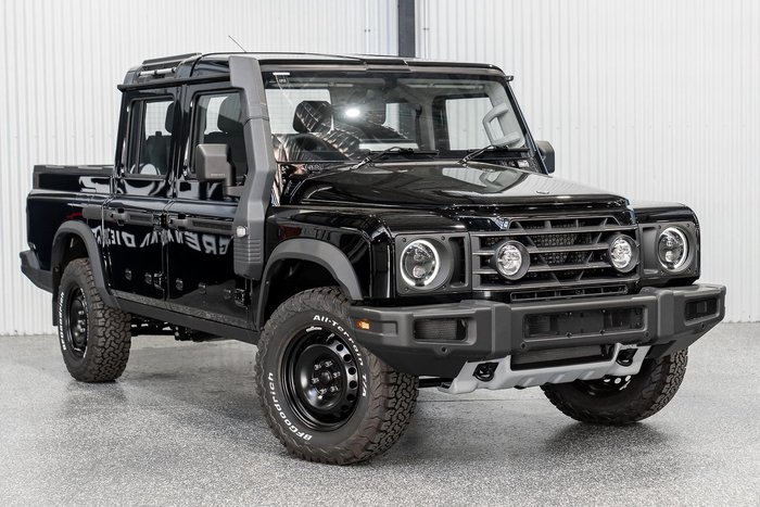 2024 INEOS Grenadier Quartermaster Trialmaster Edition MY24 4X4 Dual Range Inky Black