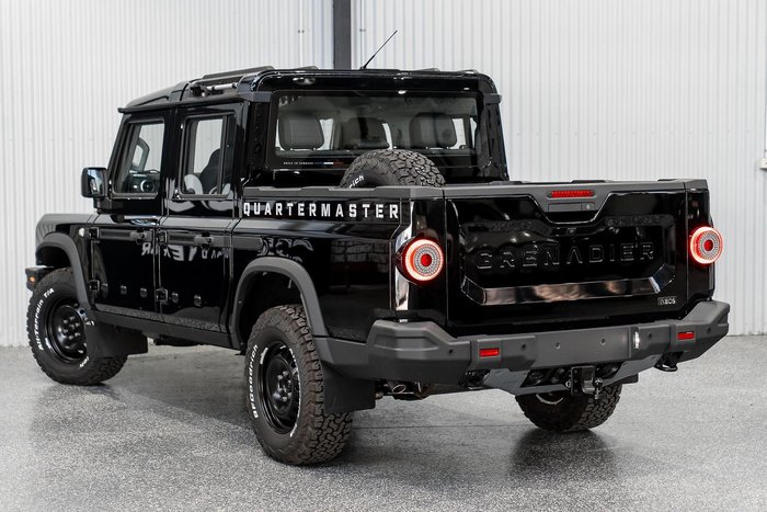 2024 INEOS Grenadier Quartermaster Trialmaster Edition MY24 4X4 Dual Range Inky Black