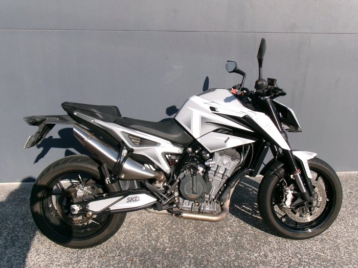 2018 Ktm 790 DUKE White
