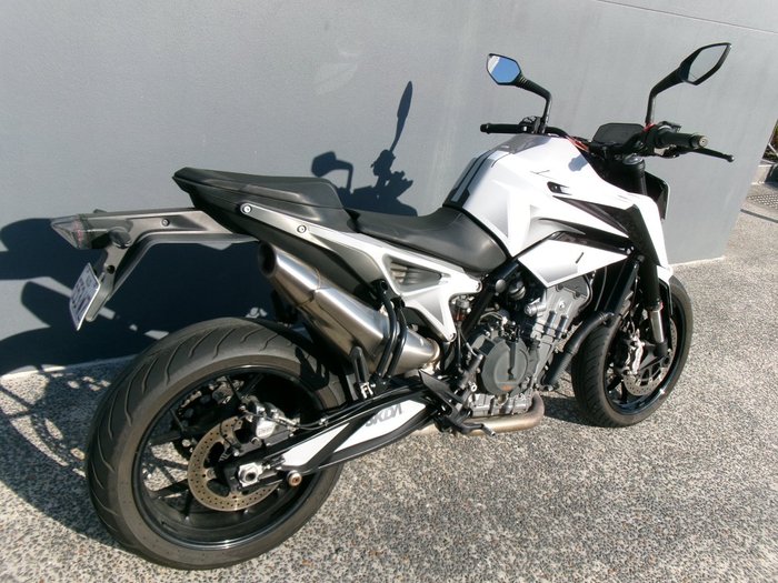 2018 Ktm 790 DUKE White