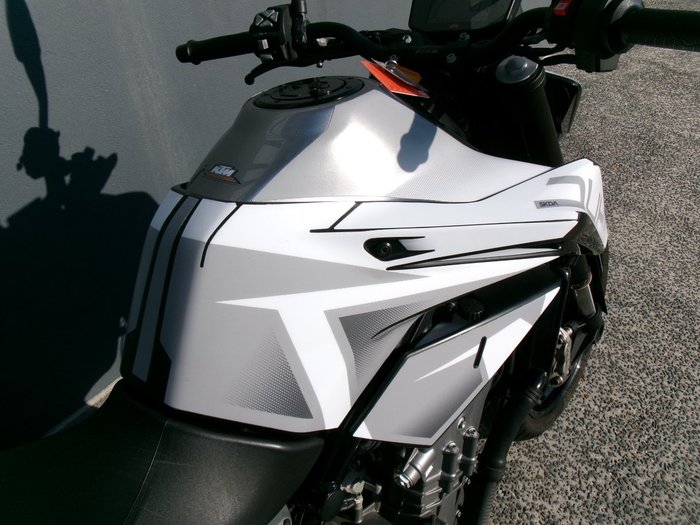 2018 Ktm 790 DUKE White