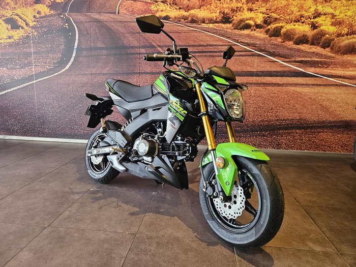 2017 Kawasaki Z125 PRO (BR125J) Z Green