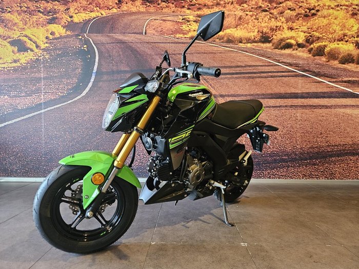 2017 Kawasaki Z125 PRO (BR125J) Z Green