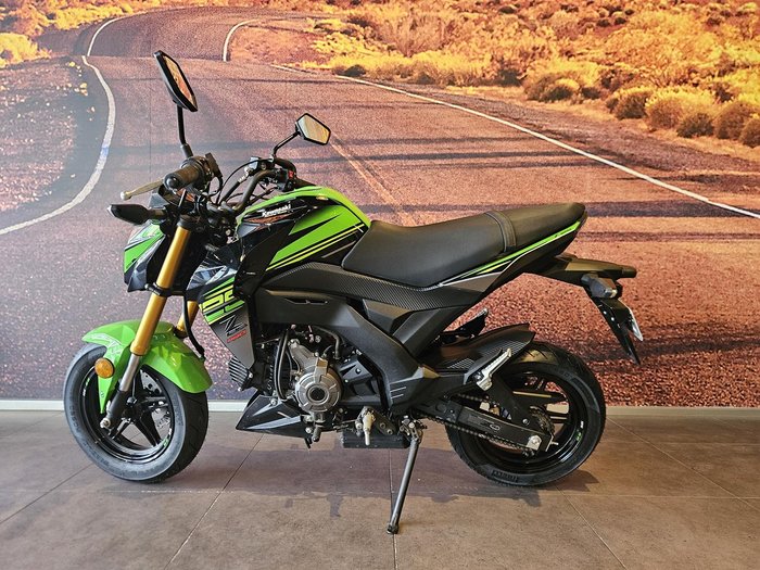 2017 Kawasaki Z125 PRO (BR125J) Z Green