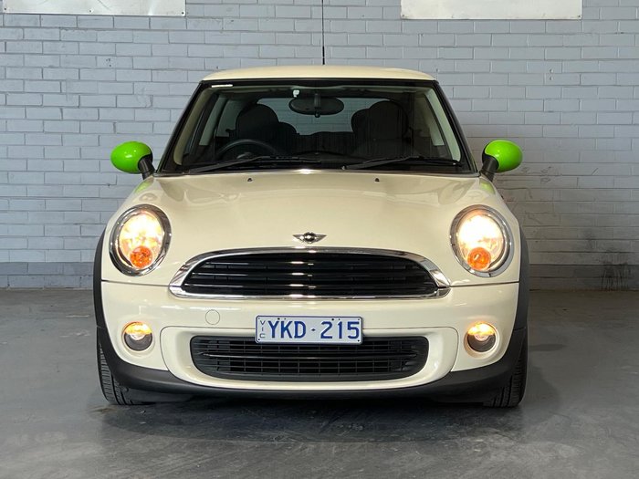 2011 MINI Hatch Ray R56 LCI Pepper White