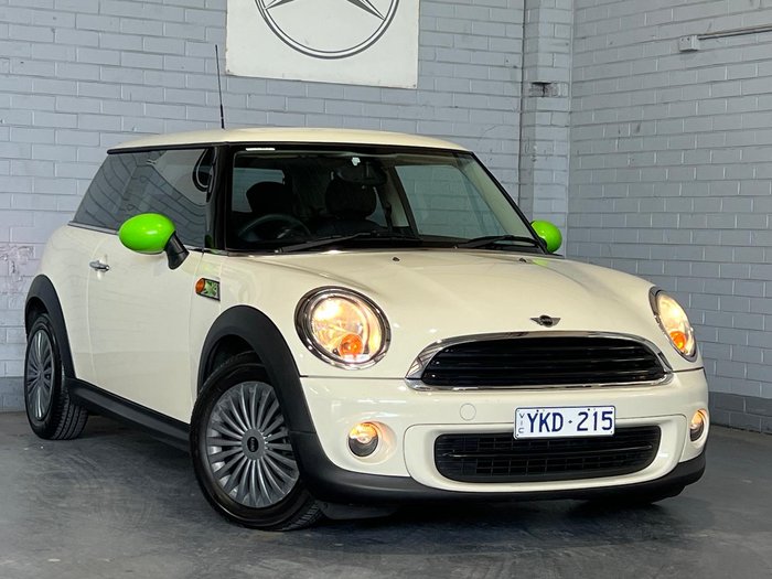 2011 MINI Hatch Ray R56 LCI Pepper White