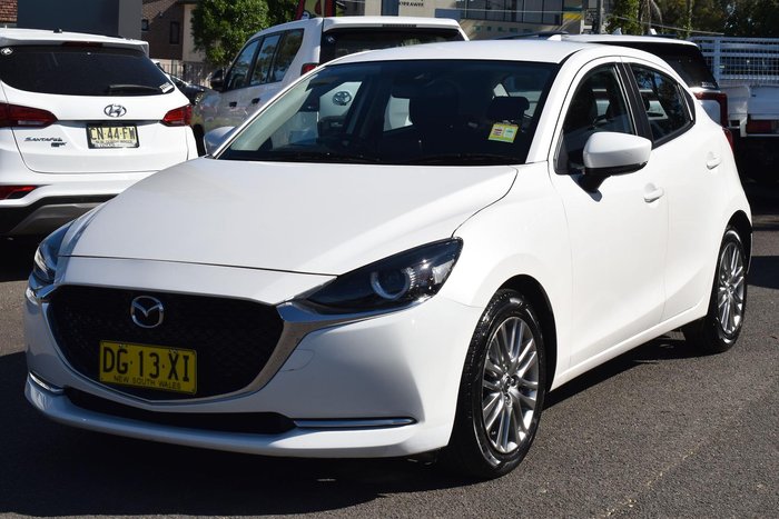 2023 Mazda 2 G15 Evolve DJ Series Snowflake White Pearl