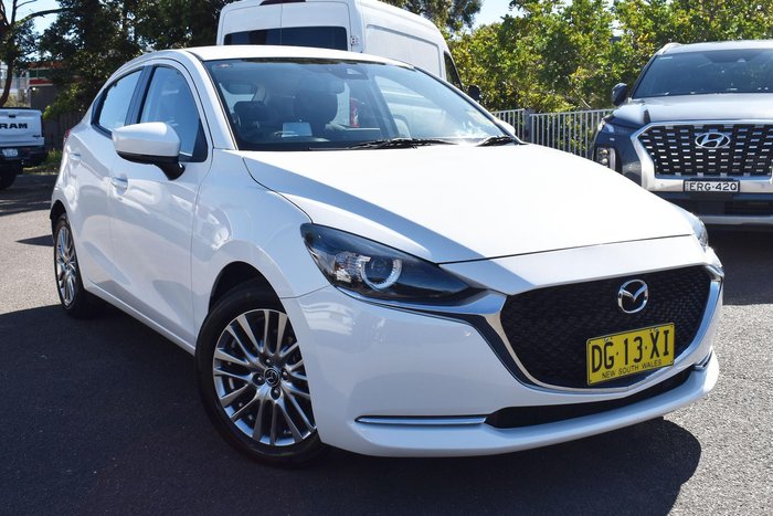 2023 Mazda 2 G15 Evolve DJ Series Snowflake White Pearl