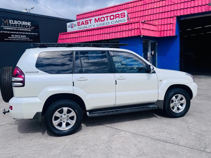 2005 Toyota Landcruiser Prado Grande GRJ120R 4X4 Constant White