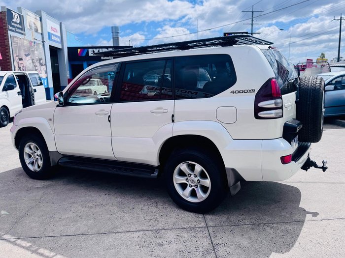 2005 Toyota Landcruiser Prado Grande GRJ120R 4X4 Constant White