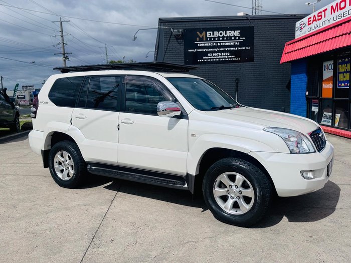2005 Toyota Landcruiser Prado Grande GRJ120R 4X4 Constant White
