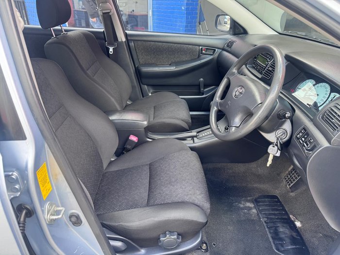 2004 Toyota Corolla Ascent ZZE122R Blue Steel