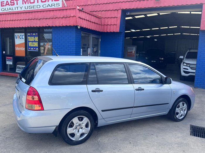 2004 Toyota Corolla Ascent ZZE122R Blue Steel