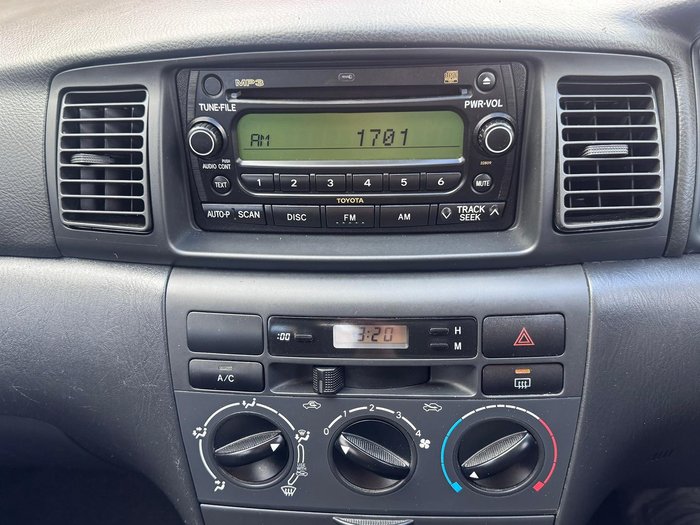 2004 Toyota Corolla Ascent ZZE122R Blue Steel